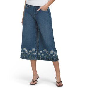 DRIFTWOOD JEANS Dark Wash Amie Culotte X Crazy For Daisy Jeans